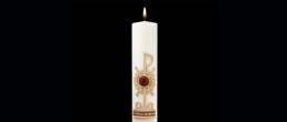 HOLY TRINITY CHRIST CANDLE